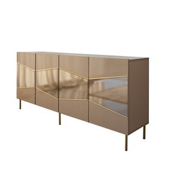 Hanah Home Consola en Bronce y Oro